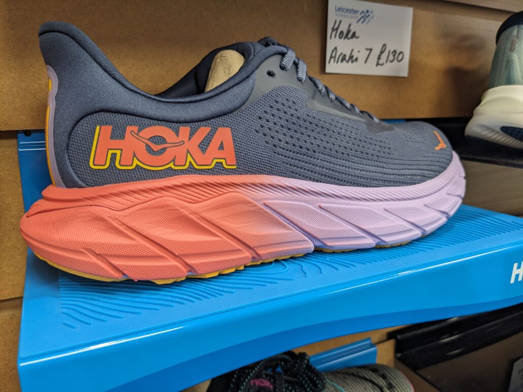 Hoka running shoes in Leicester Running Shop