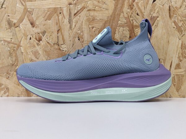 Women's Mizuno Neo Vista J1GD243471 Grey / Purple / Sage - inside