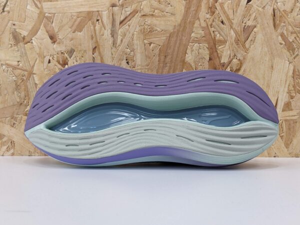 Women's Mizuno Neo Vista J1GD243471 Grey / Purple / Sage - sole