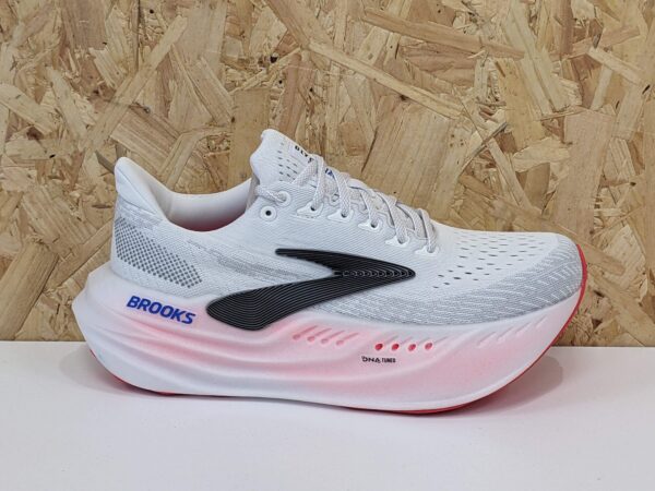 Women's Brooks Glycerin Max 120436 1B 118 - White - Outside