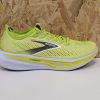 Mens Brooks Hyperion 3 - 110465 1D 369 - Sunny Lime-Olive-White - Outside