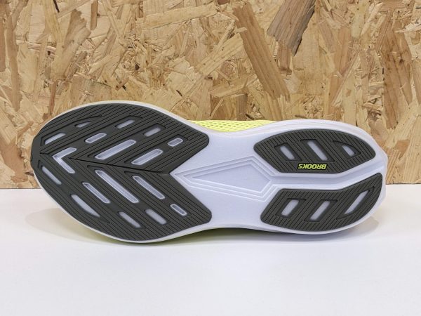 Mens Brooks Hyperion 3 - 110465 1D 369 - Sunny Lime-Olive-White - Sole