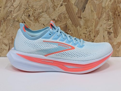 Womens Brooks Hyperion 3 - 120455 1B 193 - White-Pink Clay-Atomizer - Outside