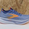 Womens Brooks Hyperion 3 - 120455 1B 426 - Blue Heron-Orange-White - Outside