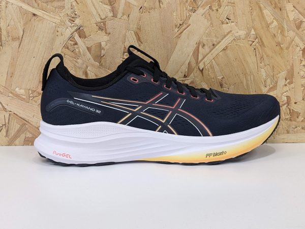 Mens Asics Gel Kayano 32 1011C052-400 Midnight Black - Outside Mens Asics Gel Kayano 32 1011C052-400 Midnight Black