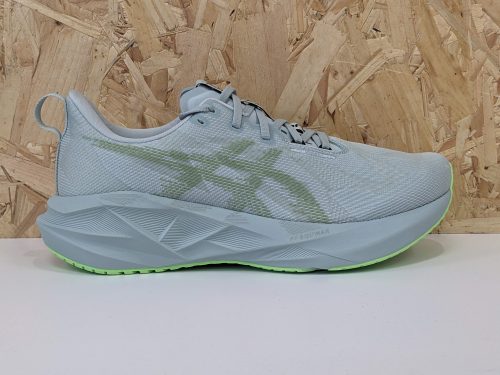 Mens ASICS NOVABLAST 5 1011B974-406 Cold Moss Light Orange - Outside Mens ASICS NOVABLAST 5 1011B974-406 Cold Moss Light Orange