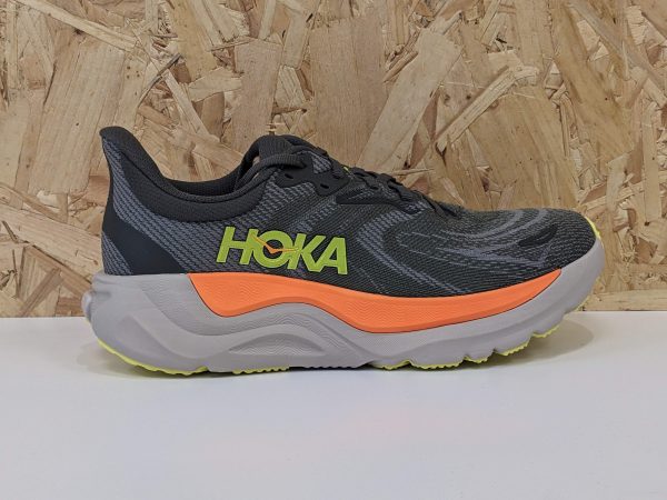 Mens Hoka Ariahi 8 1168690 AHLT Asphalt Gravel - Outside Mens Hoka Arahi 8 1168690 AHLT Asphalt Gravel