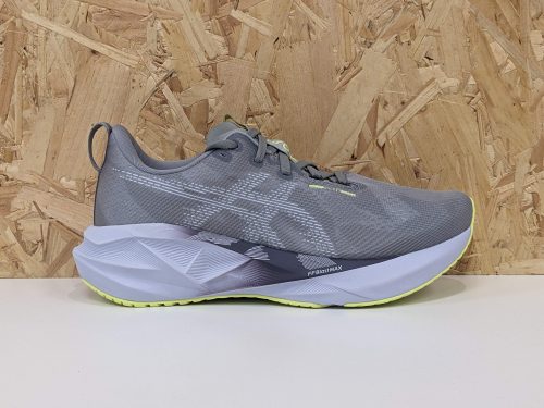Womens ASICS NOVABLAST 5 1012B765-020 Gravel Blue Fade - Outside Womens ASICS NOVABLAST 5 1012B765-020 Gravel Blue Fade
