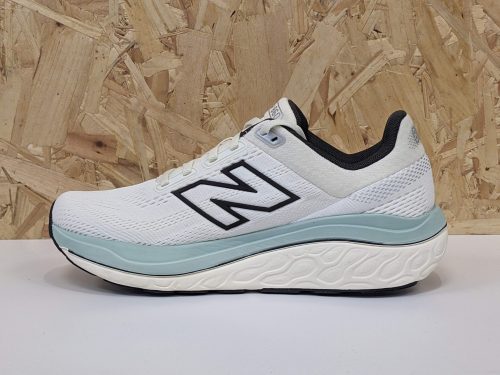 Womens New Balance Fresh Foam W860T14 White Aqua Navy