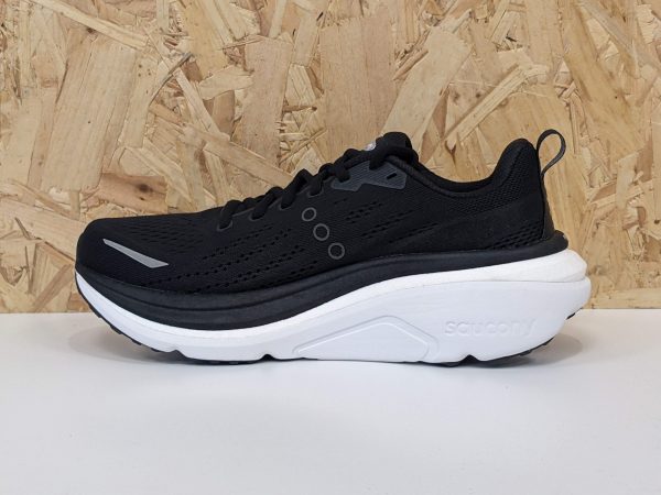 Womens Saucony Hurricane 25 S11026-200 Black White - Inside Womens Saucony Hurricane 25 S11026-200 Black White